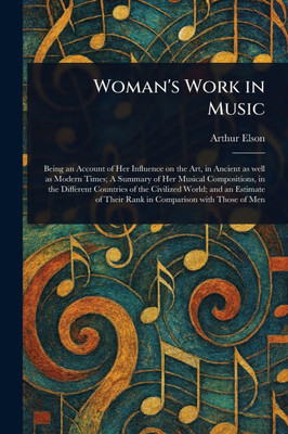 Woman's Work in Music - (Paperback or Softback)
