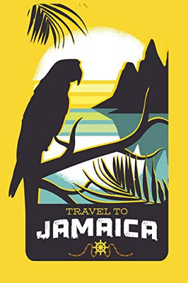 Jamaica Notebook: Beautiful Jamaica Notebook with 120 chequered pages in Trim size 15,24 x 22,86 cm (6 x 9)