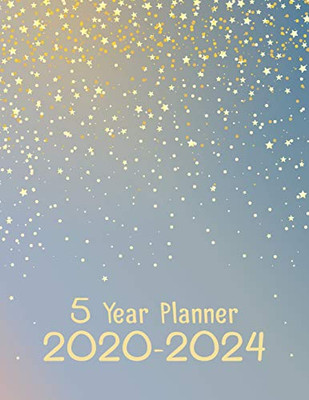 5 Year Planner 2020-2024: 60 Month Yearly Planner Monthly Calendar V1