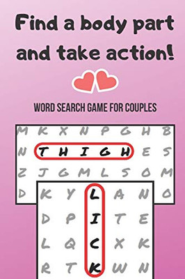 Word Search Game for Couples: Puzzle Challenge for Adults | Naughty Foreplay | Large Print | Romantic Puzzle Book | for Boyfriend, Girlfriend, Husband or Wife