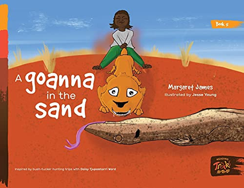 A Goanna In The Sand