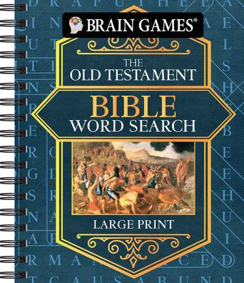 Brain Games - Bible Word Search: The Old Testament - Large Print
