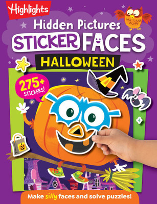 Hidden Pictures Sticker Faces: Halloween