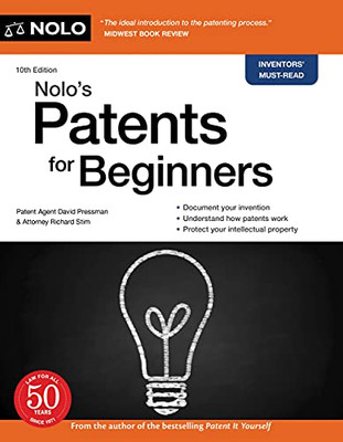 Nolo'S Patents For Beginners