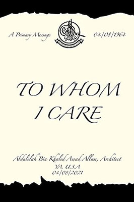 To Whom I Care - 9781664183254