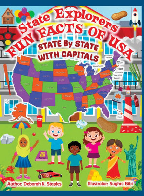 State Explorers: Fun Facts of USA State By State With Capitals
