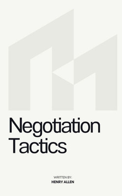 Negotiation Tactics