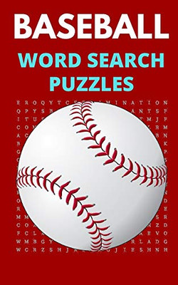 Baseball Word Search Puzzles: 5x8 Puzzle Book for Adults and Teens with Solutions