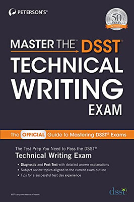 Master The Dsst Technical Writing Exam