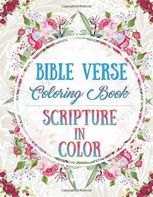 Bible Verse Coloring Book: Scripture in Color