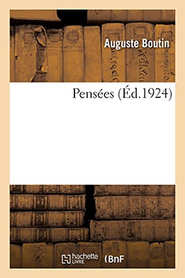 Pensã©Es (Littã©Rature) (French Edition)