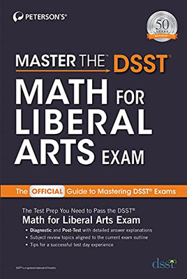 Master The Dsst Math For Liberal Arts Exam