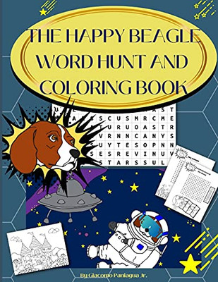 The Happy Beagle Word Hunt And Coloring Book