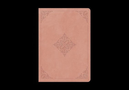 ESV Study Bible, Personal Size (Trutone, Blush Rose, Fleur-De-Lis Design)