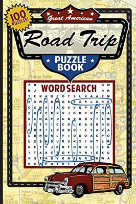 Great American Road Trip Puzzle Book (Great American Puzzle Books)