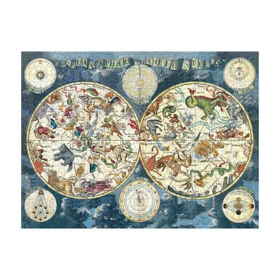 Celestial Planisphere 1000 Piece Jigsaw Puzzle by Paperblanks (Early Cartography)