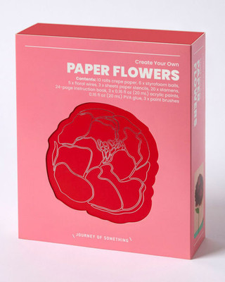 Paper Flower Making Craft - DIY Adult Craft Kit