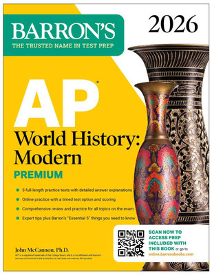 AP World History: Modern Premium, 2026: Prep Book with 5 Practice Tests + Comprehensive Review + Online Practice