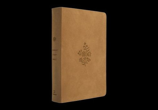 ESV Student Study Bible (Trutone, Nubuck Caramel, Wildflower Design)