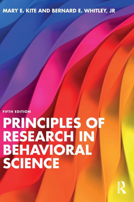 Principles of Research in Behavioral Science