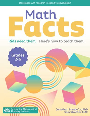 Math Facts.: Kids Need Them. Here'S How To Teach Them.
