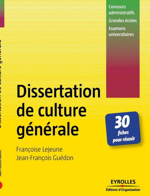 Dissertation de culture gÃ©nÃ©rale