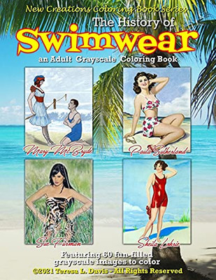 New Creations Coloring Book Series: The History Of Swimwear