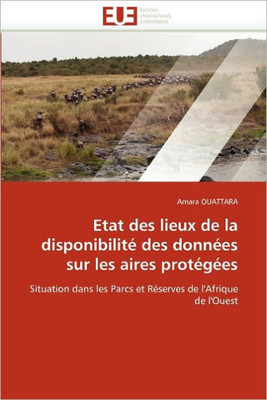 Etat Des Lieux de la DisponibilitÃ© Des DonnÃ©es Sur Les Aires ProtÃ©gÃ©es