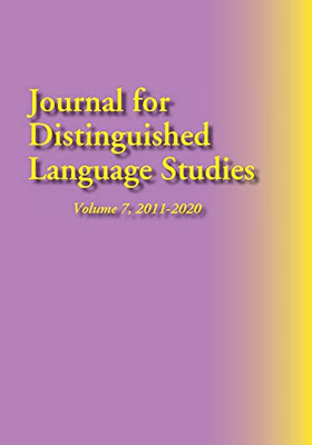 Journal For Distinguished Language Studies, Vol. 7, 2011-2020