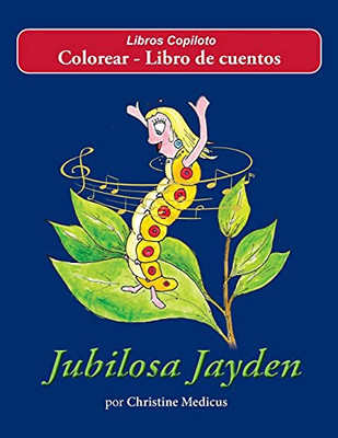 Jubilosa Jayden Colorear - Libro De Cuentos (Spanish Edition)