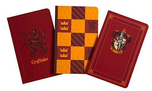 Harry Potter: Gryffindor Pocket Notebook Collection (Set Of 3)