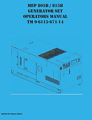 Mep 805B / 815B Generator Set Operators Manual Tm 9-6115-671-14