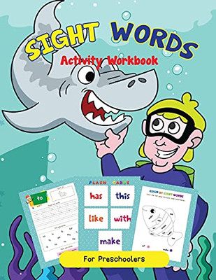 Site Words Activity Workbook For K-1St Grade For Reading Success!