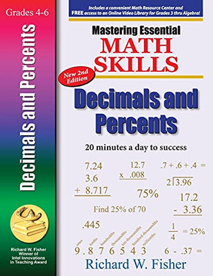 Mastering Essential Math Skills: Decimals And Percents, 2Nd Edition
