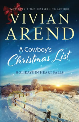 A Cowboy'S Christmas List (Holidays In Heart Falls) - 9781989507407