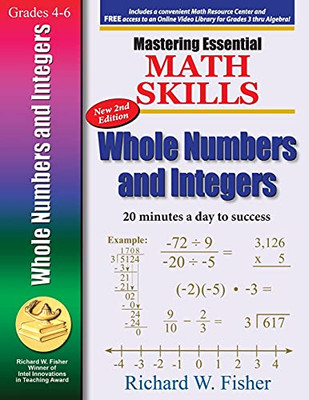 Mastering Essential Math Skills: Whole Numbers And Integers, 2Nd Edition