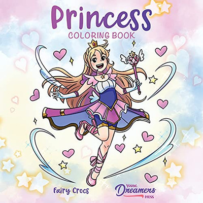 Princess Coloring Book: For Kids Ages 4-8, 9-12 (Coloring Books For Kids)