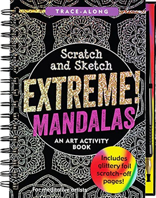 Scratch & Sketch Extreme Mandalas - Trace Along (Scratch And Sketch Trace-Along)