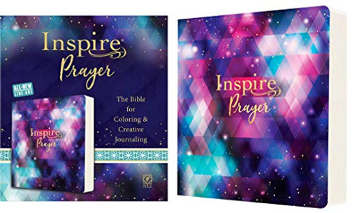 Inspire Prayer Bible Nlt (Softcover): The Bible For Coloring & Creative Journaling