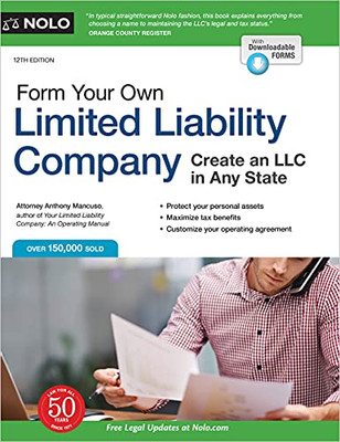 Form Your Own Limited Liability Company: Create An Llc In Any State - 9781413328905