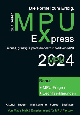 MPU Express - Die Formel zum Erfolg: schnell, gÃ¼nstig & professionell zur positiven MPU