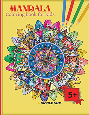 Mandala Colouring Book: This Mandala Colouring Book Is A Perfect Gift For Boys And Girls