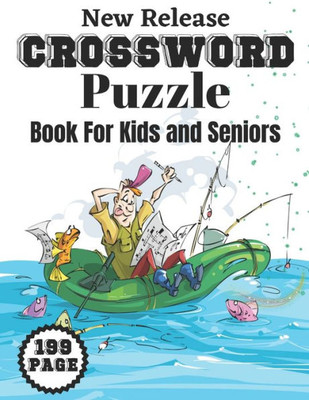New Crossword Puzzle Book For Kids And Seniors: With Solution Crossword Puzzle