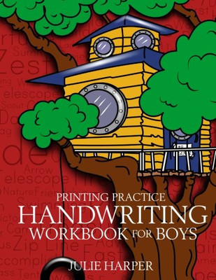 Printing Practice Handwriting Workbook for Boys