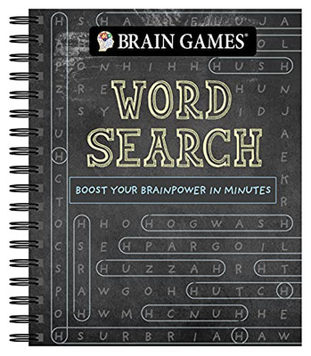 Brain Games - Word Search Puzzles (Chalkboard #2): Boost Your Brainpower In Minutes (Volume 2)