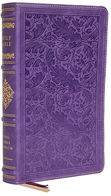 Kjv, Personal Size Reference Bible, Sovereign Collection, Leathersoft, Purple, Red Letter, Thumb Indexed, Comfort Print: Holy Bible, King James Version