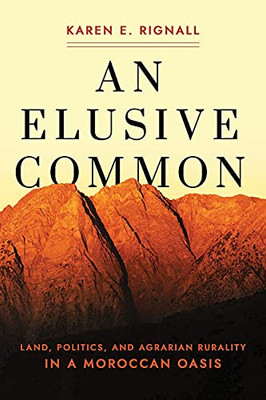 An Elusive Common: Land, Politics, And Agrarian Rurality In A Moroccan Oasis (Cornell Series On Land: New Perspectives On Territory, Development, And Environment) - 9781501756122