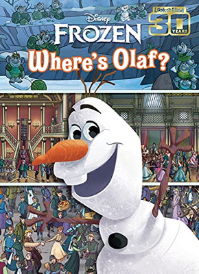 Disney Frozen - Where’S Olaf? Look And Find Activity Book - Includes Elsa, Anna, And More Frozen Favorites - Pi Kids - 9781503761629