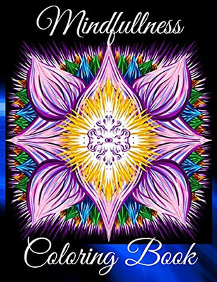 Mindfullness Coloring Book: Therapy Art Relaxing For Men And Women With Horses, Flowers And Trees. Anti-Stress Relieving Mandalas Patterns - 9781915104441