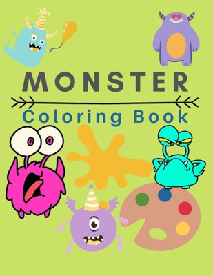 Monster coloring book